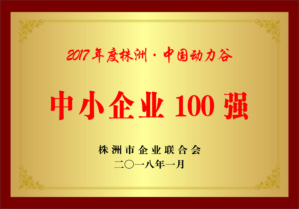 株洲中小企業(yè)100強